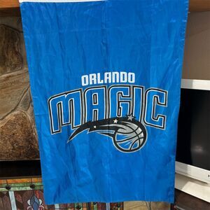 Orlando Magic NBA Banner Flag Blue Officially Licensed Basketball Decor